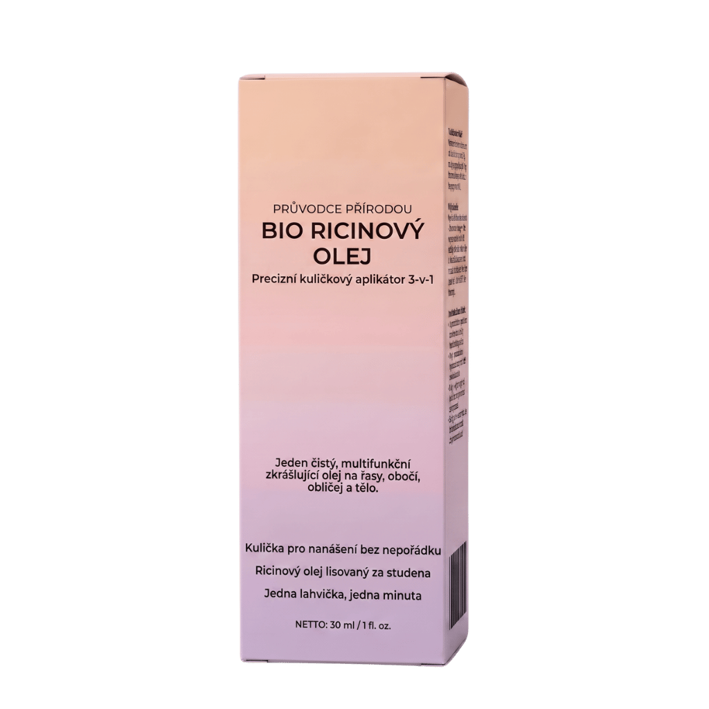 Organický ricinový olej v roll-onu