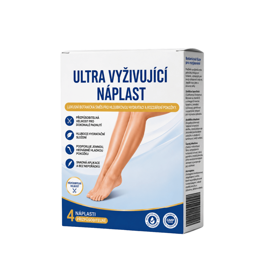 Ultra Vyživující Náplast - kosmetická náplast pro vyživení a hydrataci pleti, ideální pro každodenní použití.
