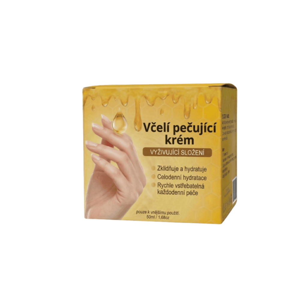 Krém pro péči o včely, který zklidňuje, hydratuje a rychle se vstřebává pro každodenní péči o pleť.