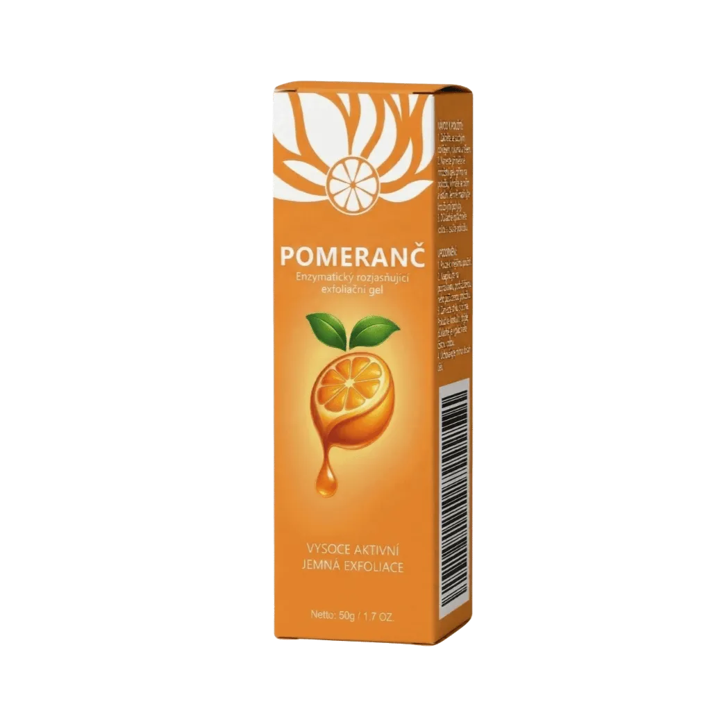 Prémiový pomerančový enzymatický gel