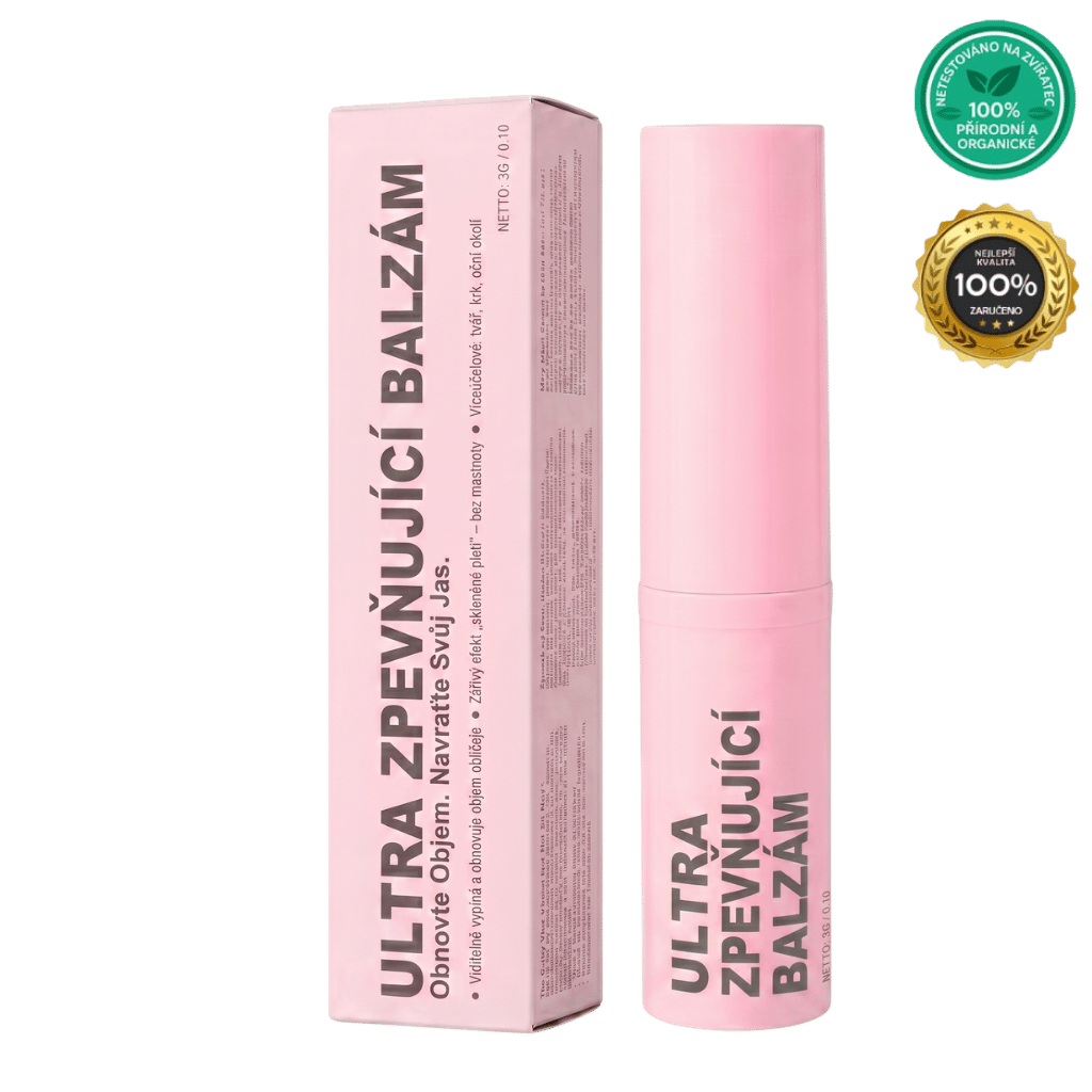 Ultra liftingový balzám v elegantním obalu, ideální pro každodenní beauty rutinu.
