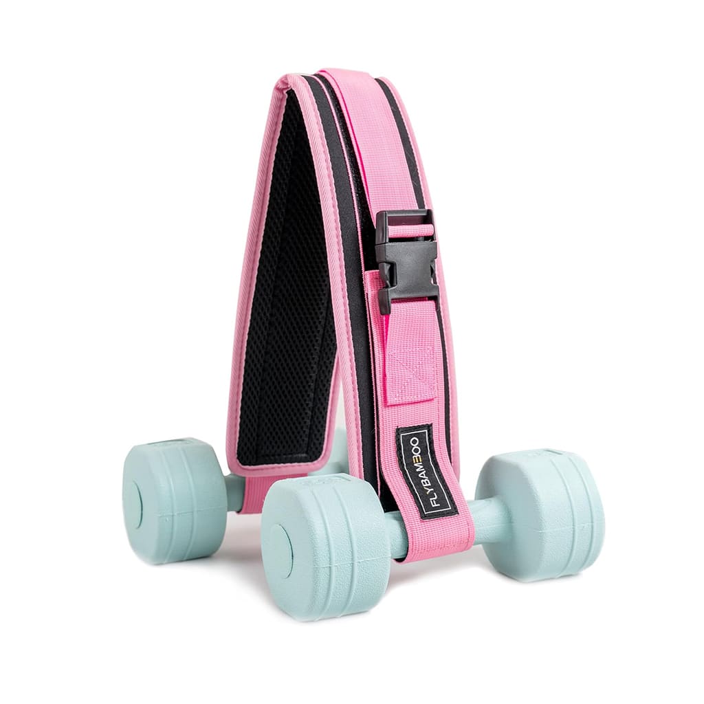 Ahoj Krása CurveFit pás pro cvičení s jednoručkami, pohodlné a bezpečné použití.