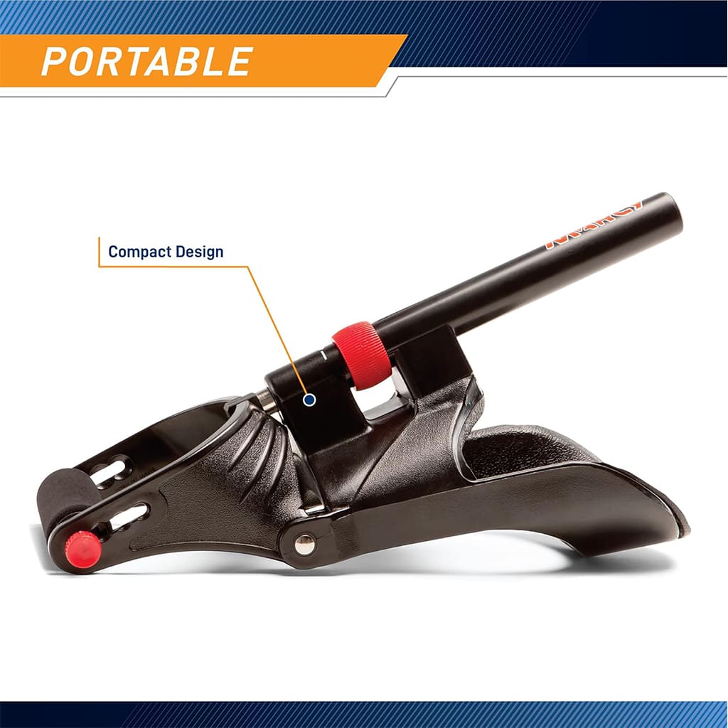 Ahoj Krása PowerGrip featuring a compact design for effective wrist and forearm strengthening.